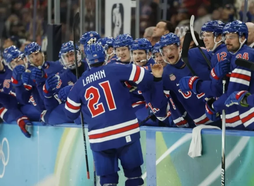 USA Faces Slovakia in Olympic Men’s Hockey Semifinal Showdown