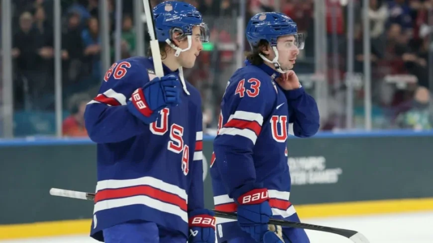 Women’s Hockey Gold Medal Inspires Hughes and Men’s Team Before Semis