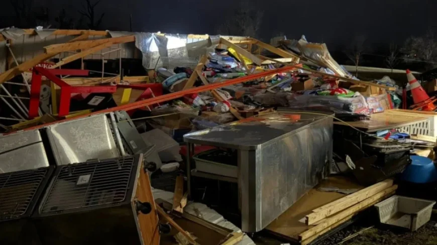Tornado Devastates Bloomington, Indiana with Widespread Damage