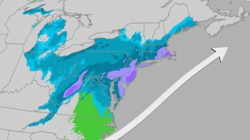 Nor’easter Storm Threatens East Coast This Sunday and Monday