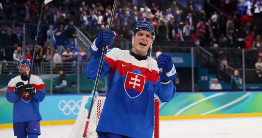 NHL Star Juraj Slafkovsky Shines on Winter Olympic Stage