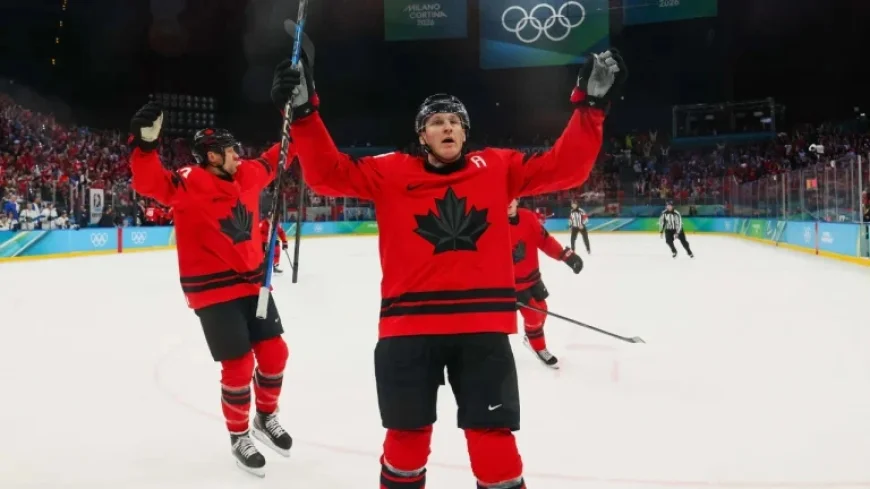MacKinnon Propels Canada Past Finland to Gold Medal Game