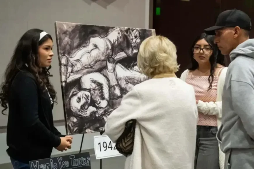 Cleveland High Students Exhibit Original Holocaust Artwork