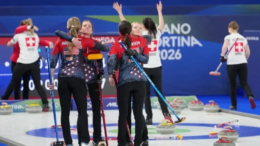 USA Aims for Bronze, Switzerland to Battle Sweden for Gold in Curling Semis