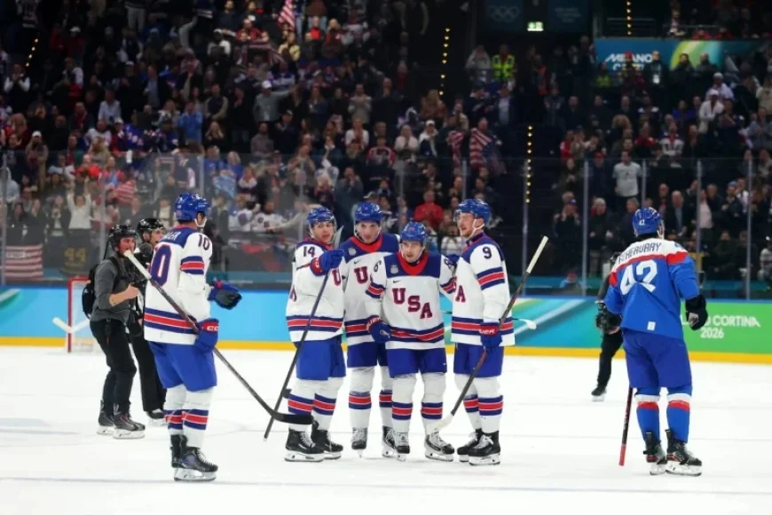 USA Overcomes Slovakia, Set to Face Canada for Olympic Hockey Gold