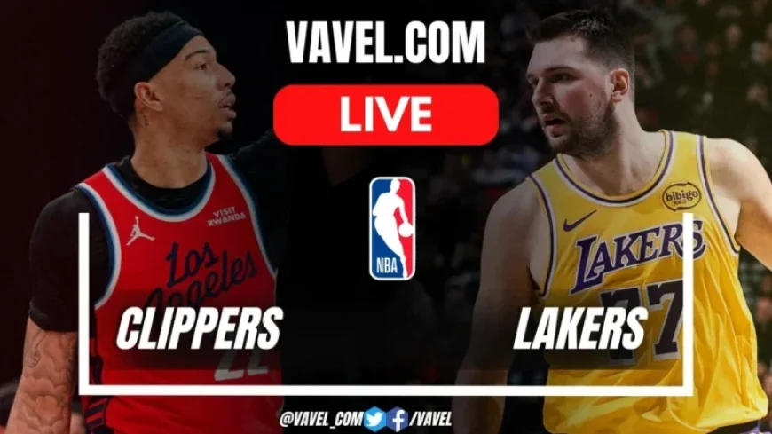 Live NBA Action: Clippers Face Off Against Lakers in Los Angeles Showdown