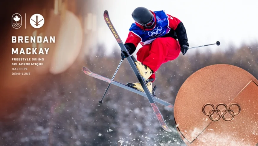 Brendan Mackay Secures Bronze in Men’s Ski Halfpipe for Team Canada