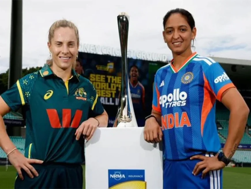 India W Chooses to Bat First in Decisive 3rd T20I Against Australia W