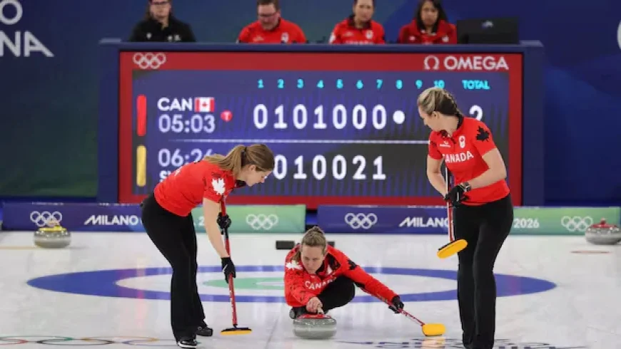 Canada Pursues Bronze in Women’s Curling, Men’s Team Eyes Olympic Gold