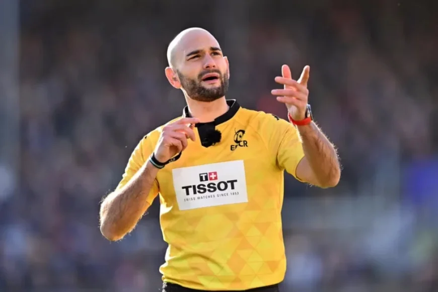 Meet Andrea Piardi: England vs Ireland Six Nations Referee