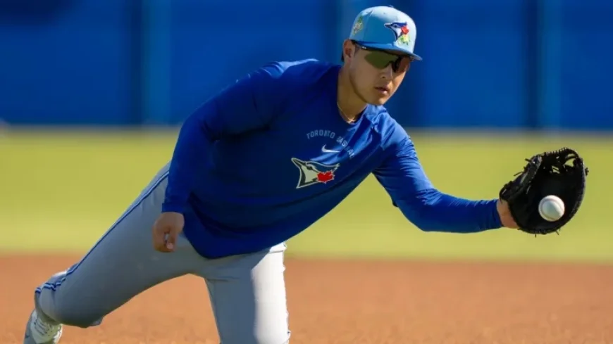 Kazuma Okamoto Debuts for Blue Jays Saturday in Exhibition Against Phillies