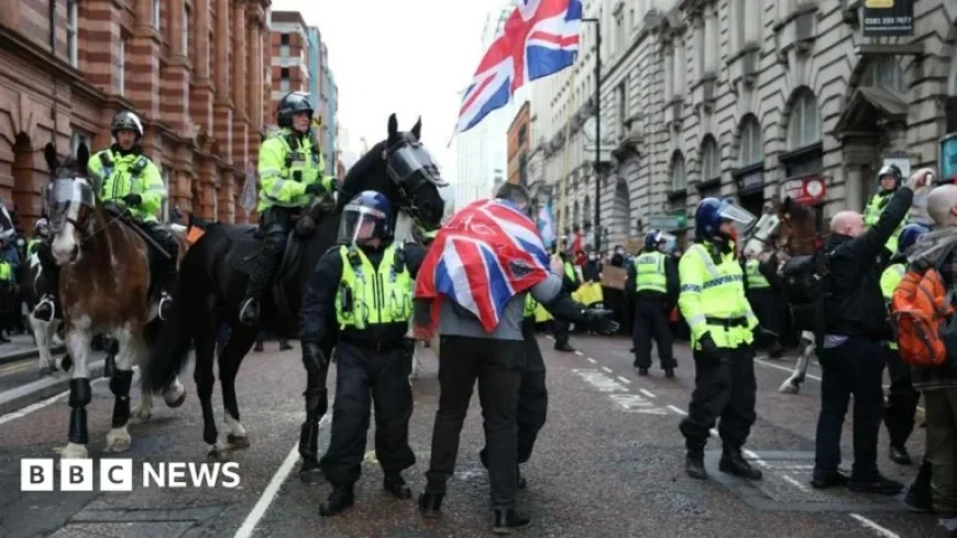 Britain First March Sparks Arrests During Counter-Protests