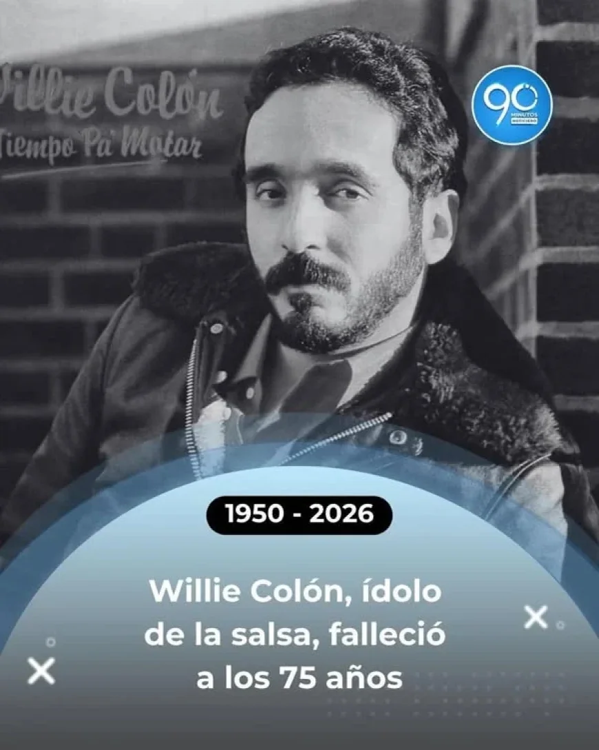 Salsa Singer Willie Colón Dies in New York Due to Respiratory Issues