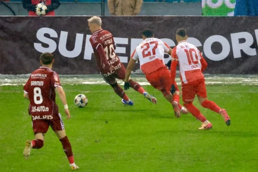 Live: Rapid vs Dinamo in Heated Arena Națională Derby