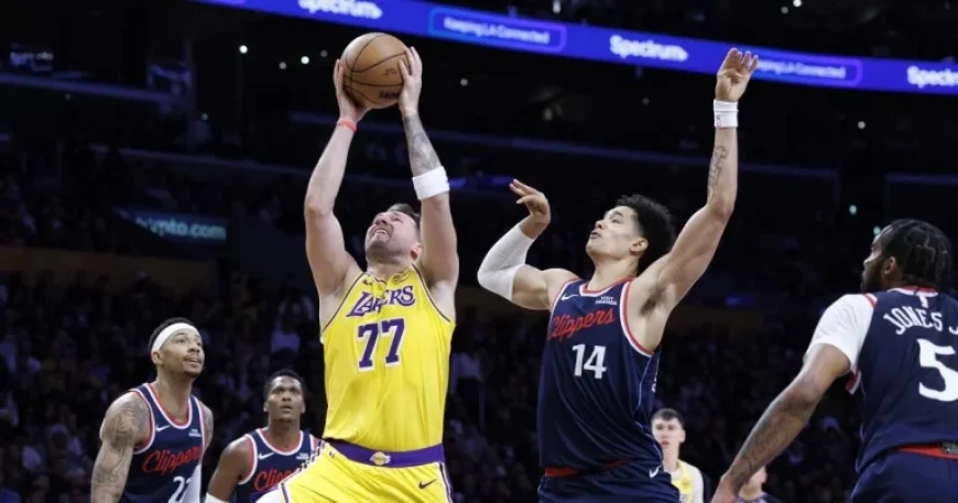 Luka Doncic, Lakers Edge Clippers After Late Kawhi Leonard Exit