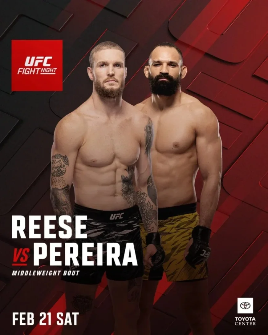 Zach Reese vs. Michel Pereira: UFC Houston Fight Details, Odds, and Predictions