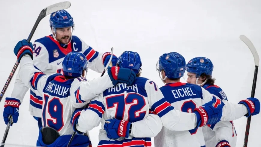 USA Faces Canada in Pursuit of First Men’s Hockey Gold Since 1980
