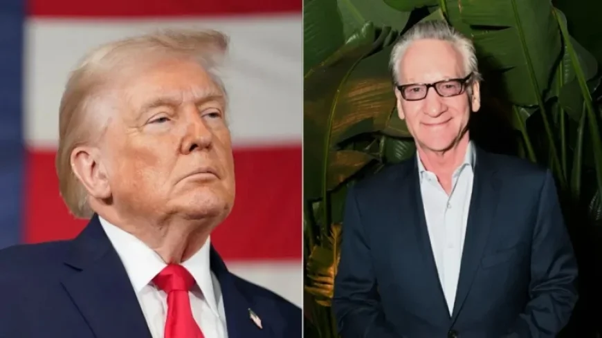 Trump Criticizes Dinner with Bill Maher as a ‘Total Waste’