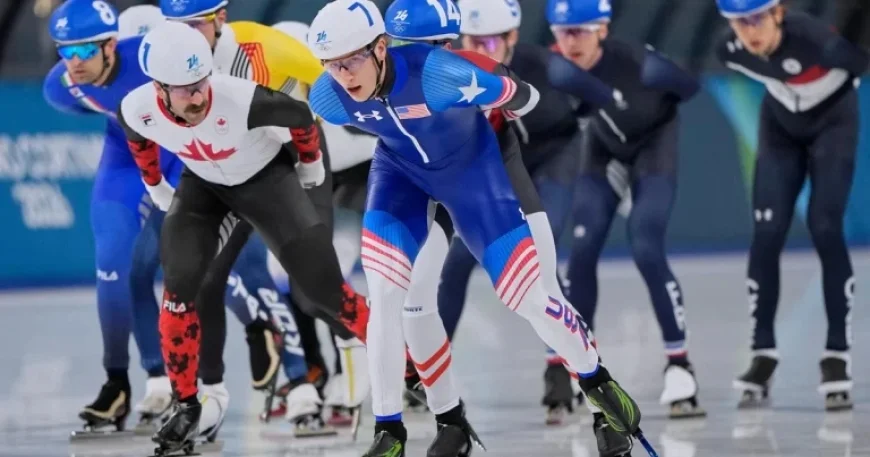 Dutch Speedskaters Defeat Jordan Stolz, Clinch Olympic Mass Start Gold