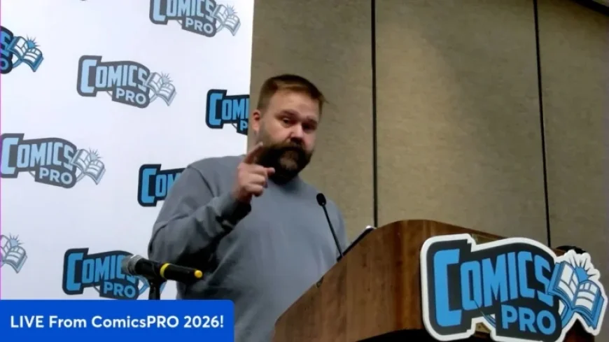 Robert Kirkman Dismisses Batman in Bold ComicsPRO Speech