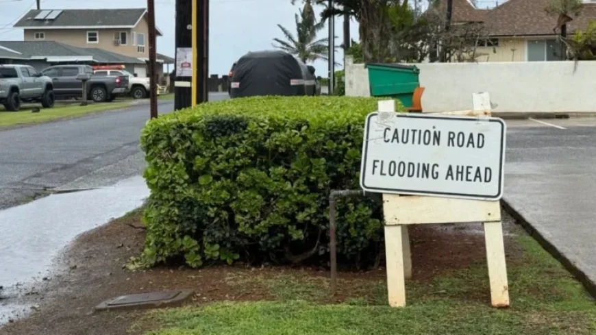Flood Watch Extended Tonight for Kaua‘i, Ni‘ihau Amid Persistent Unstable Weather