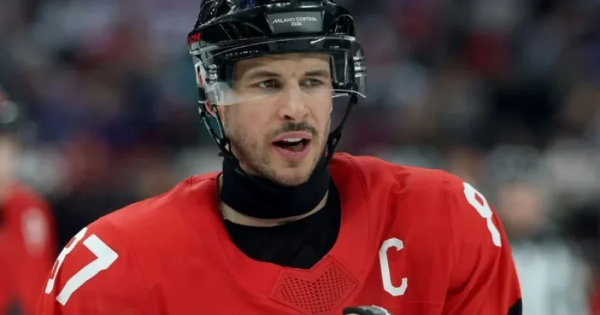 Sidney Crosby Misses USA vs. Canada 2026 Olympics Hockey Gold Match