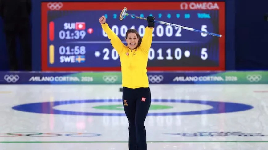 Sweden Clinches Women’s Olympic Curling Gold, Defeating Switzerland
