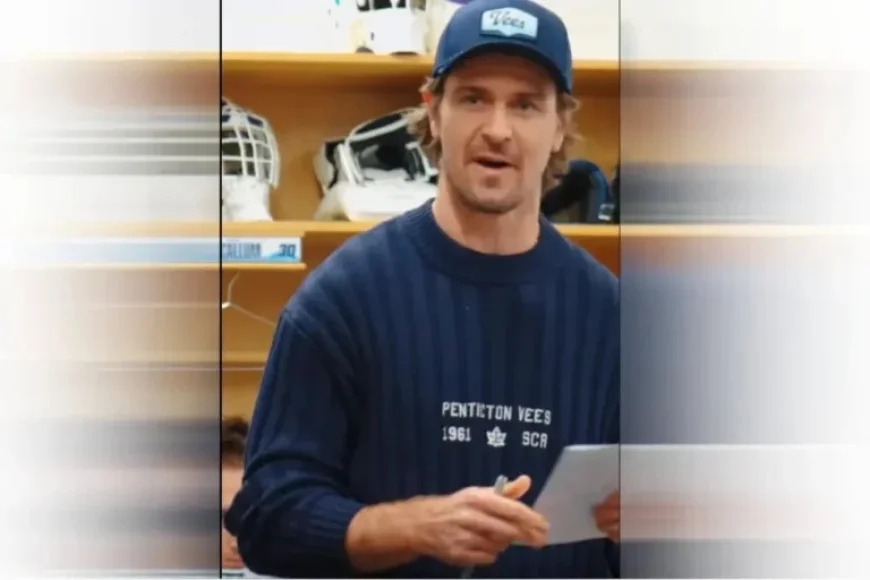 Mark Scheifele of Winnipeg Jets Visits Penticton Vees