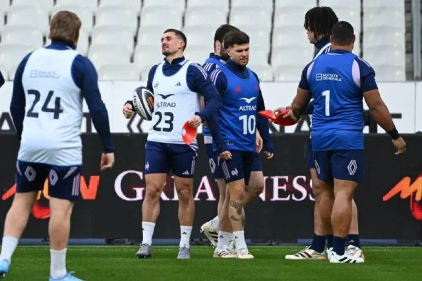 Matthieu Jalibert’s Withdrawal Impacts France’s Lineup Against Italy