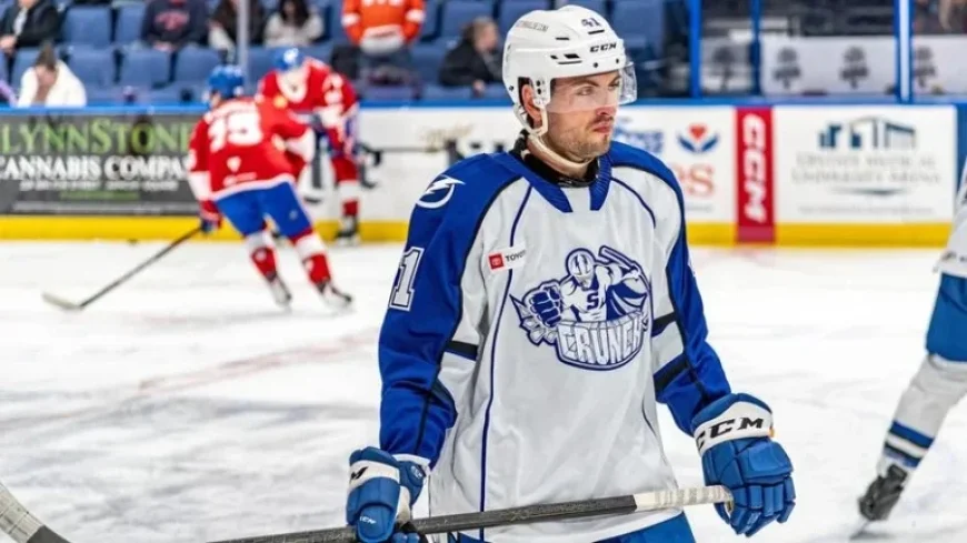 Syracuse Crunch Loans Forward Spencer Kersten to Orlando Solar Bears