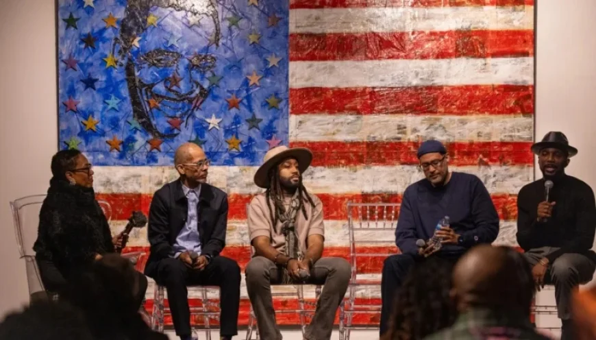 Black Artists Explore U.S. Flag’s Complex Ties in 250th Anniversary Show