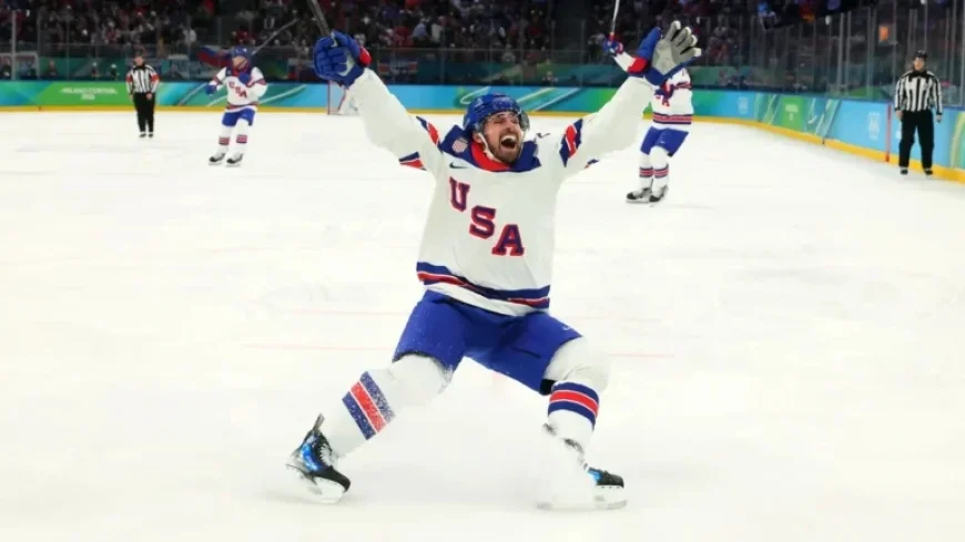 Red Wings Anticipate Larkin in Thrilling U.S. vs. Canada Finale Rivalry