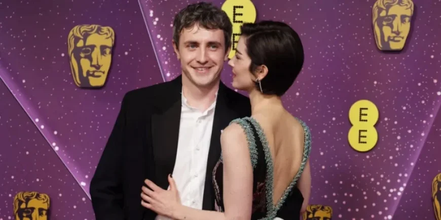 Paul Mescal and Gracie Abrams Walk Together at 2026 BAFTAs