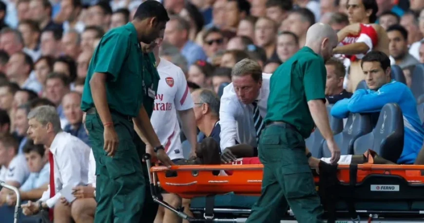 Arsenal Triumphs as Star Suffers Leg Break in North London Derby