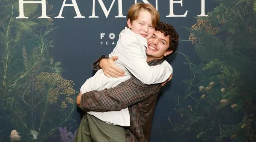 BAFTAs 2026: Stars Noah and Jacobi Jupe Discuss ‘Hamnet’ Ending