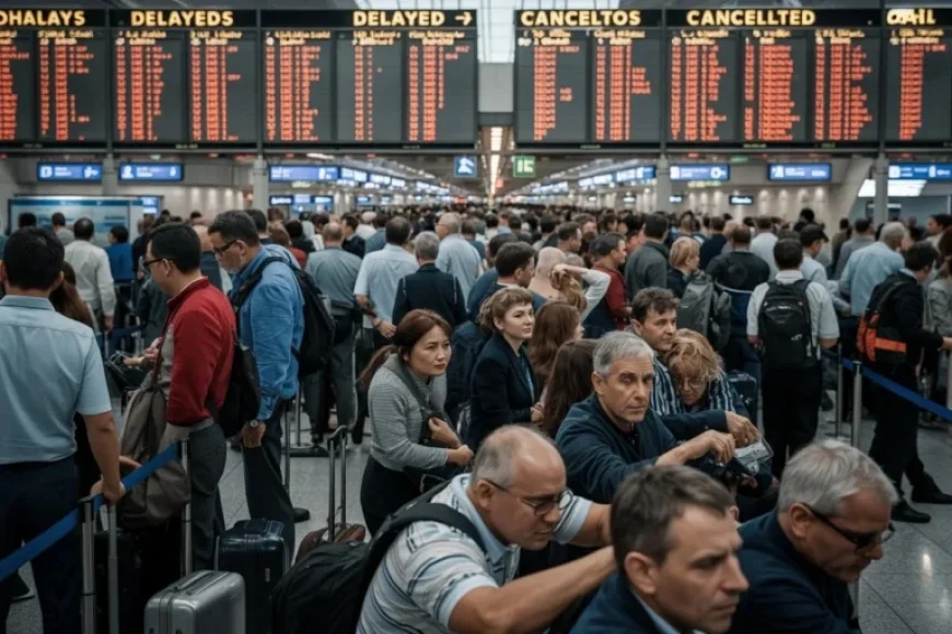 Travel Chaos: 62 Flights Delayed, 29 Canceled at Mexico’s Major Airports