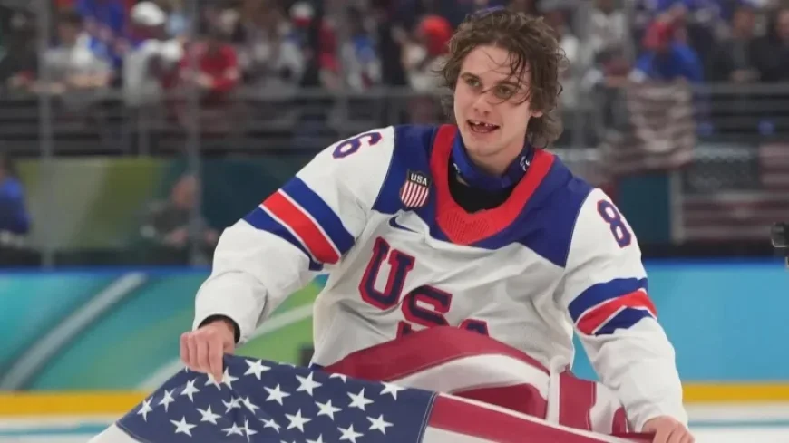 Jack Hughes Scores USA’s Golden Goal After Losing Two Front Teeth