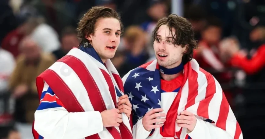 Jack Hughes Leads U.S. Men’s Hockey to First Olympic Gold Since 1980