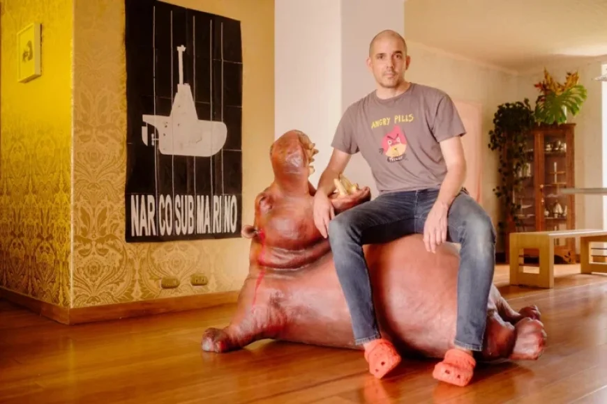 Pablo Escobar’s Hippo Dung Fungus Transforms Into Art Fighting Depression