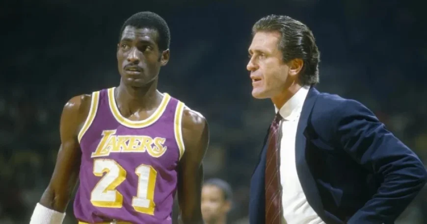 Pat Riley Honored with Iconic Statue Outside Lakers Arena