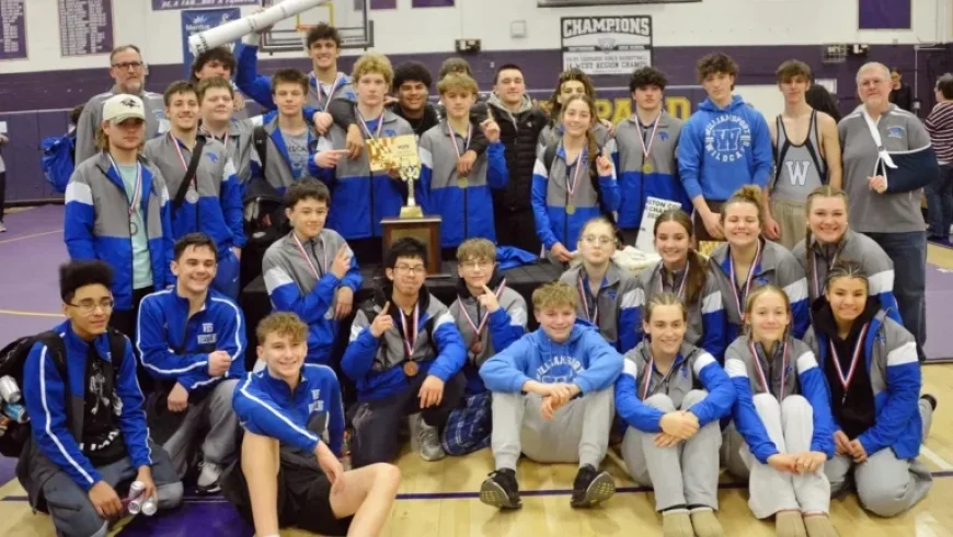 Williamsport Clinches County Wrestling Title with Clyde Downs Trophy Victory