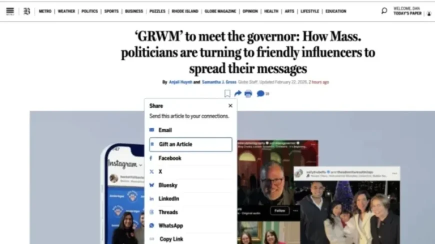 Boston Globe Launches Feature to Boost Social Media Sharing
