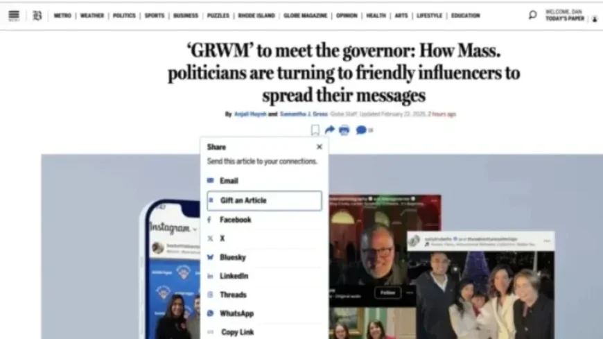 Boston Globe Unveils New Feature to Enhance Social Media Sharing