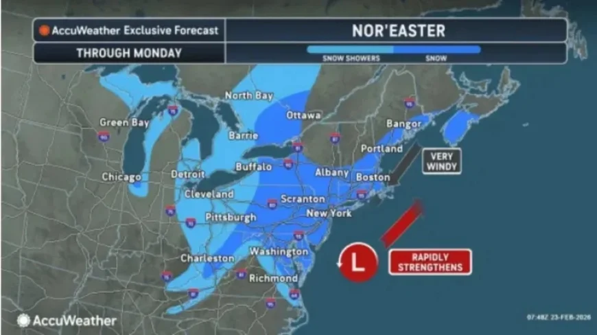 Blizzard Forecast: N.J. Faces 2 to 12 More Inches of Snow Today