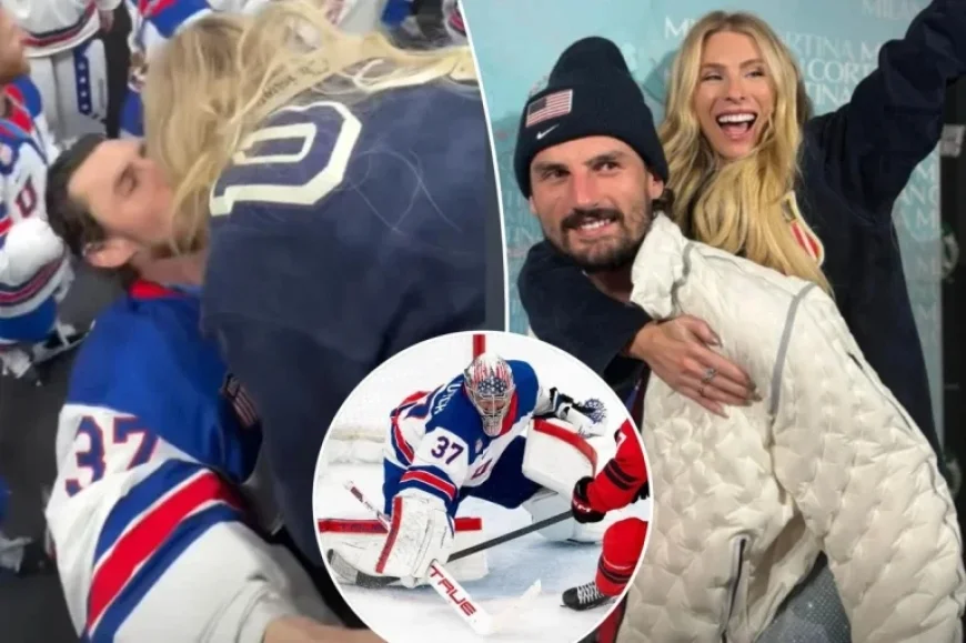 Inside Team USA Celebrations: Connor Hellebuyck’s Wife Shares Exclusive Insights