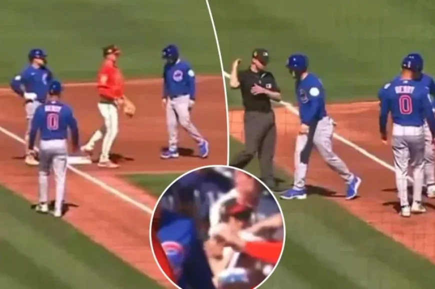 Giants Execute Triple Play After Cubs Rookie Commits Costly Error