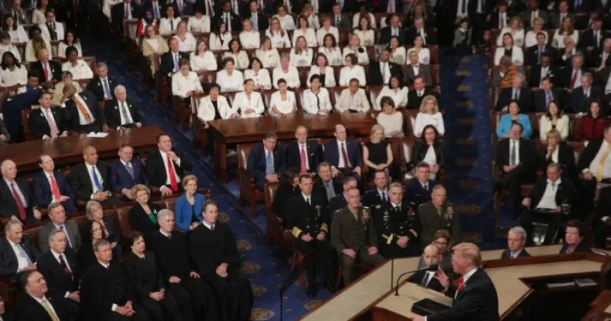 Democratic Congresswomen Choose White Attire for Trump’s State of the Union Address