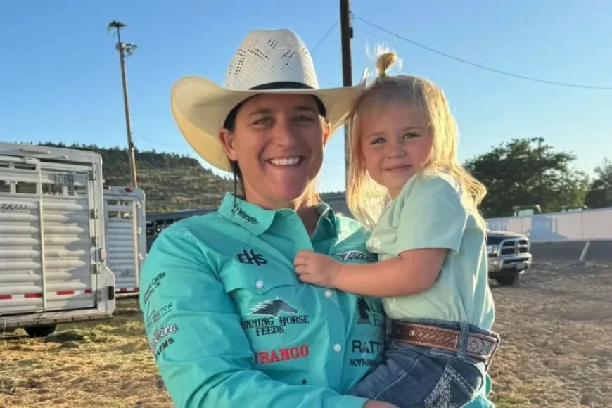 Rodeo Champion Kelsie Domer Mourns Death of 3-Year-Old Daughter Oaklynn