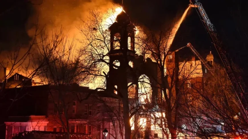 Saint-Paul Church Fire Erases a Page of History