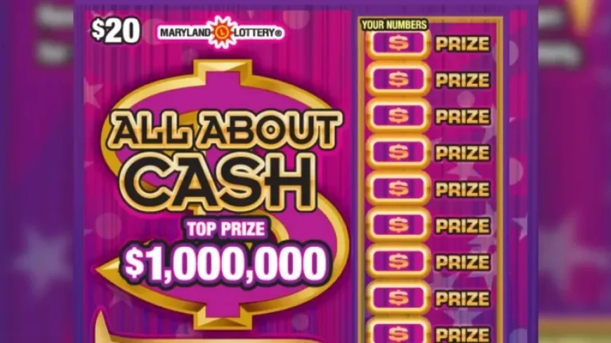 Maryland Woman Wins $1 Million Scratch-Off Lottery Prize
